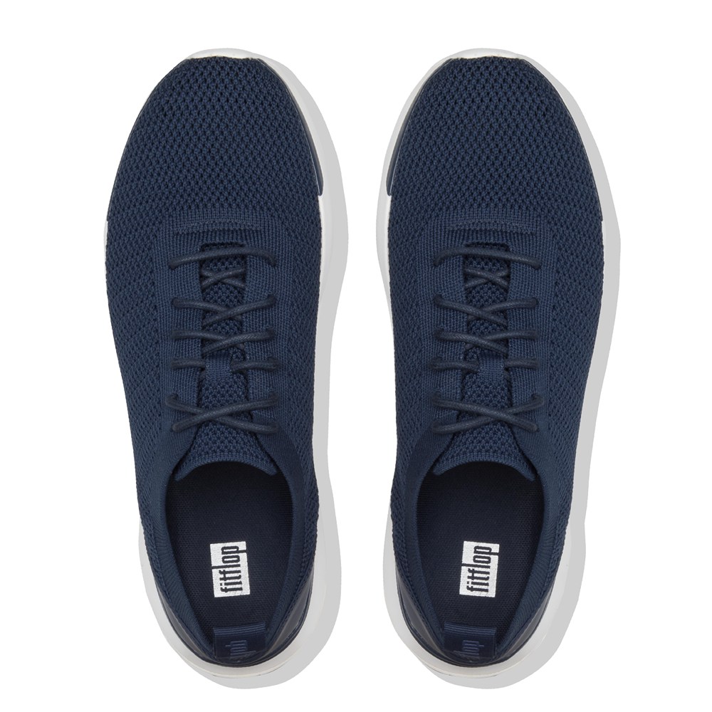 Fitflop Mens Sneakers Navy - Flexknit - 53YXPUDQA